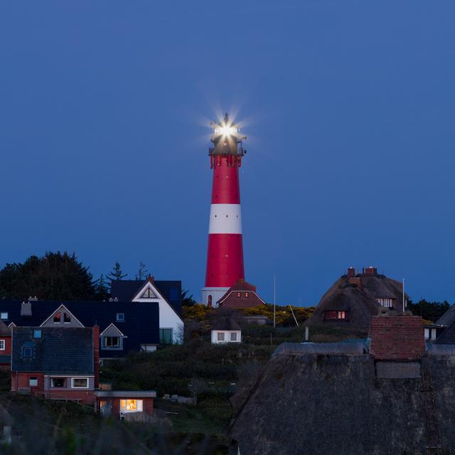 The Hörnum lighthouse.